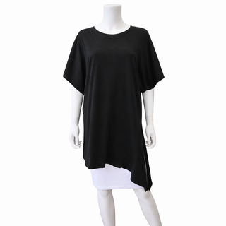 DRIES VAN NOTEN | Henchy Black Knotted Cotton T-Shirt