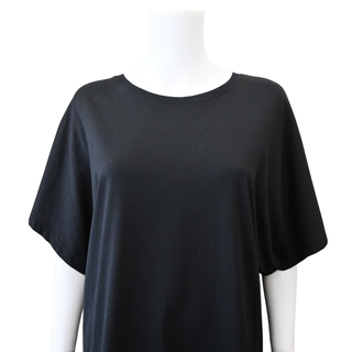 DRIES VAN NOTEN | Henchy Black Knotted Cotton T-Shirt