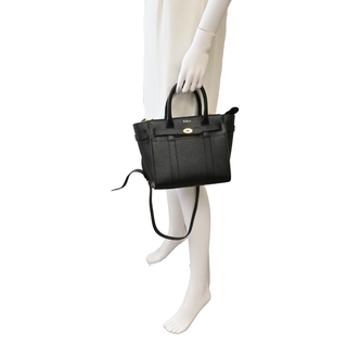 MULBERRY | Mini Zipped Bayswater Leather Satchel Bag