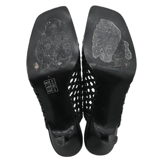 PHILLIP LIM | Woven Leather Square-Toe Heeled Mules