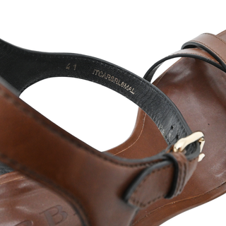BURBERRY | Nova Check Wedge Sandals