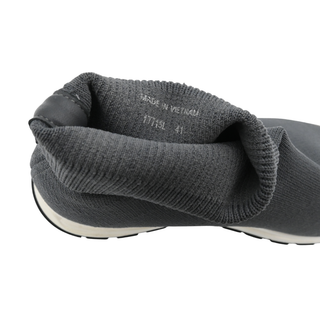 PRADA | Grey Knit Sock High-Top Sneakers