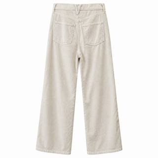 VERONICA BEARD | Taylor High Rise Wide Leg Crop Corduroy