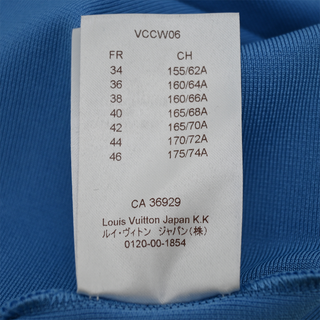 LOUIS VUITTON | Blue & Black Bodycon Knit Mini Dress