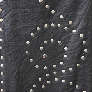 WE THE FREE | Studded Black Leather Flare Pants