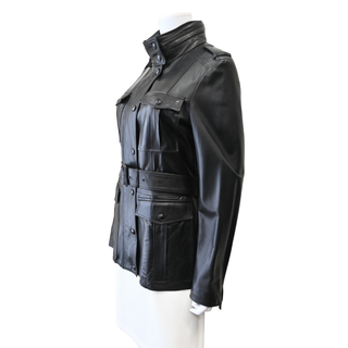 Brookley Black Leather Jacket