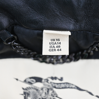 BURBERRY | Brookley Black Leather Jacket