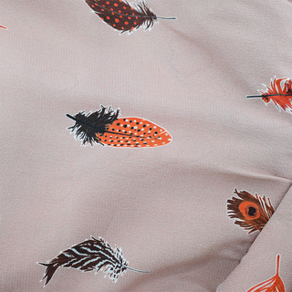 ALTUZARRA | Kat Feather-Print Silk Midi Dress