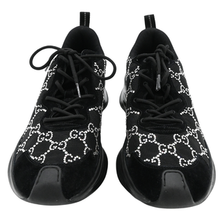GUCCI | Run GG Crystal-Embellished Sneakers