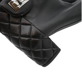 CHANEL | Quilted Leather Turnlock Ankle Boots