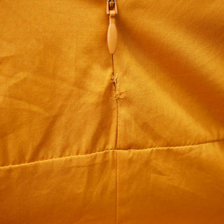 MARNI | Light Orange Cotton Poplin Midi Dress