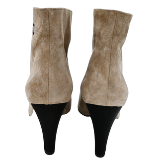 CHANEL | Gabrielle Chanel Coco Suede Cap-Toe Ankle Boots