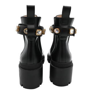 GUCCI | Crystal GG Trip Chelsea Ankle Boots