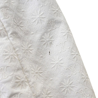 CELINE | Chelsea White Quilted Cotton Jacket