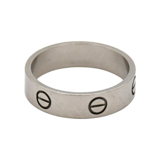 CARTIER | 18K White Gold LOVE Ring