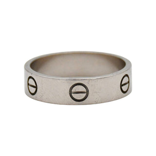 CARTIER | 18K White Gold LOVE Ring