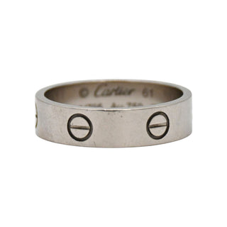 CARTIER | 18K White Gold LOVE Ring