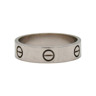 CARTIER | 18K White Gold LOVE Ring