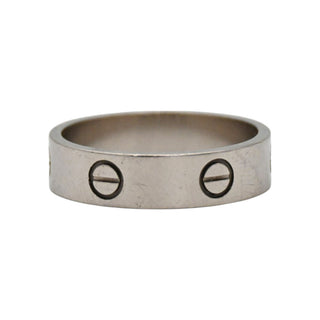 CARTIER | 18K White Gold LOVE Ring
