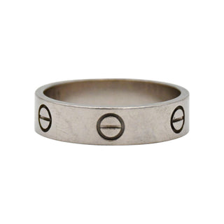 CARTIER | 18K White Gold LOVE Ring