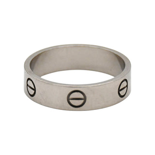 CARTIER | 18K White Gold LOVE Ring