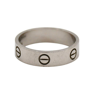 CARTIER | 18K White Gold LOVE Ring