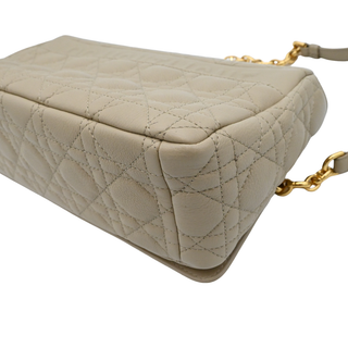 DIOR | Dior Caro Cannage Quilted Leather Shoulder Bag