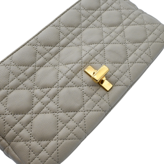 DIOR | Dior Caro Cannage Quilted Leather Shoulder Bag