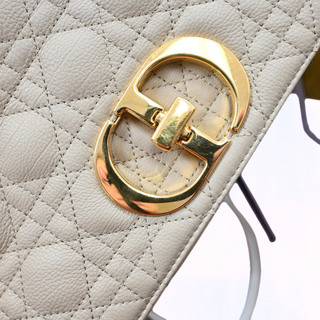 DIOR | Dior Caro Cannage Quilted Leather Shoulder Bag