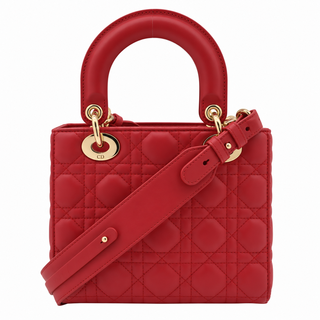 DIOR | Small Lady Dior Cannage Quilted Leather Bag