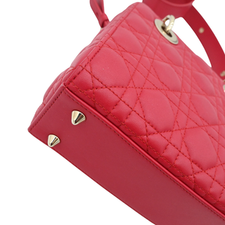 DIOR | Small Lady Dior Cannage Quilted Leather Bag