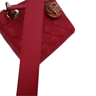 DIOR | Small Lady Dior Cannage Quilted Leather Bag