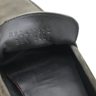 HERMES | Icone Buckle Suede Chunky Loafers