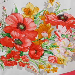 Floral Bouquet Print Scarf