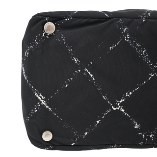 Travel Line Quilted Nylon Tote Bag