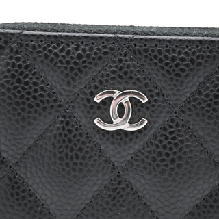 CHANEL | Black Caviar Classic Zipped Coin Purse