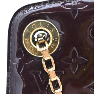 LOUIS VUITTON | Monogram Vernis Virginia PM Chain Shoulder Bag