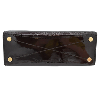 LOUIS VUITTON | Monogram Vernis Virginia PM Chain Shoulder Bag