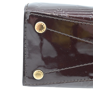 LOUIS VUITTON | Monogram Vernis Virginia PM Chain Shoulder Bag