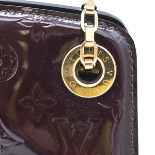 LOUIS VUITTON | Monogram Vernis Virginia PM Chain Shoulder Bag