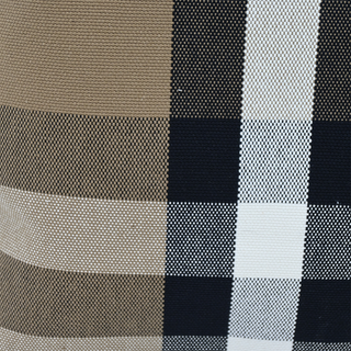 BURBERRY | Check Canvas Tote Bag