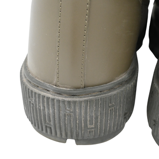 HERMES | Padded Lace-Up Combat Boots