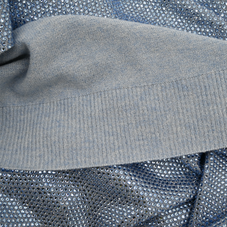 LOEWE | Crystal Embellished Knit Polo Sweater