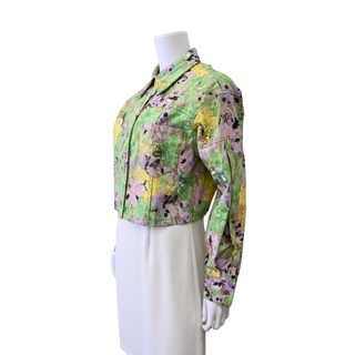 PHILLIP LIM | Floral Embellished Cropped Jacket