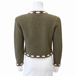 L'AGENCE | Astor Contrast Trim Cardigan