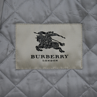 BURBERRY | Gray Check Diamond Quilted Jacket