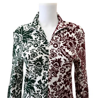 ROSIE ASSOULIN | Hans Yolo Floral High-Neck Jersey Dress