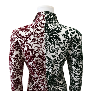 ROSIE ASSOULIN | Hans Yolo Floral High-Neck Jersey Dress