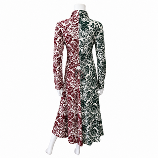 ROSIE ASSOULIN | Hans Yolo Floral High-Neck Jersey Dress