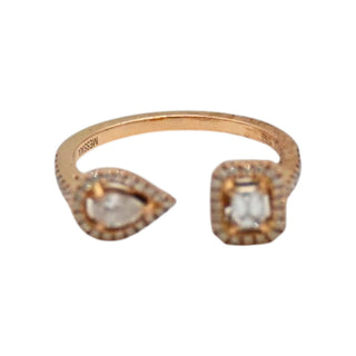 MESSIKA | My Twin Toi & Moi 18K Rose Gold Diamond Ring